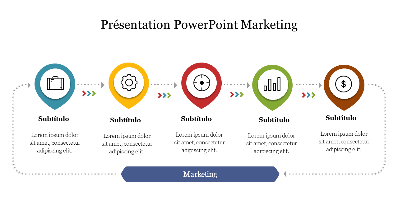 Creativa Présentation PowerPoint Marketing